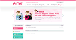 Desktop Screenshot of my-aime.net